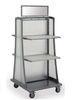 Sturdy Steel / Iron Grocery Shop Display Stands For Commodity