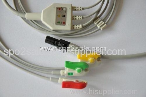 Welch Allyn ECG Cable with IEC clip