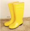 Yellow Safety PVC Rain Boot, Safety Boot, Working Boots