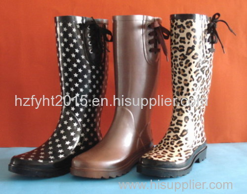 Various Woman Rubber Boots Rain Shoes