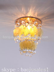 Modern K9 crystal pendant light decorative for corridor