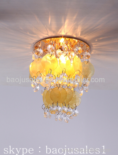 Modern K9 crystal pendant light decorative for corridor