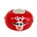 Handmade Christmas sheep Glass Beads in 925 Silver Core Fashionable