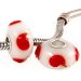 Handmade Christmas hat Glass Beads in 925 Silver Core Wholesale