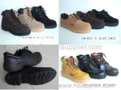 Various Work Shoes Leather Shoes Fashion Boots Safety Boots