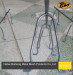 Construction rebar support/ continuous high chair
