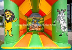 Bouncy castle Midi Jungle