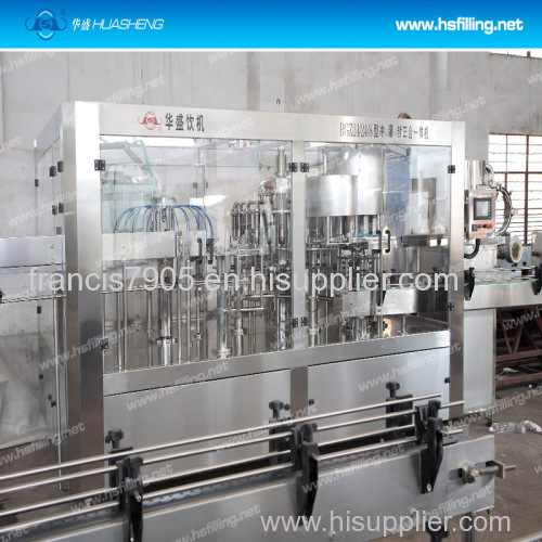 Flesh Juice / Syrup / Milk Liquid Bottle Filling Machine Stainless Steel 4Kw - 11.28Kw
