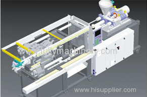 260 ton thin wall high speed injection molding machine