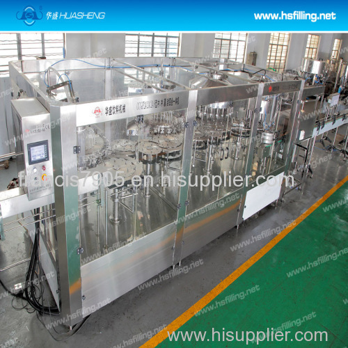 PET / Glass Bottle Mineral Water Filling Machine for Non Carbonated Drink  Purified Water