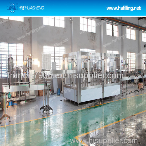 PET/Glass bottle mineral water filling machine