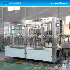 PET / Glass Bottle Mineral Water Filling Machine for Non Carbonated Drink Purified Water