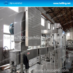 Automatic water bottling plant use 3-in-1 monoblock rinsing-filling-capping machine