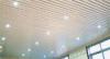 Decorative beveled Strip Suspended Metal Ceiling S shaped , 150mm * 3450mm