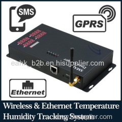 Temperature Humidity GPRS Ethernet Data Logge