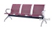 2015 dark red hotsale office public school hospital airport waiting tandem guest chair 3seaters 180x67x78