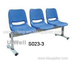 4seats China import 4seaters plastic waiting guest chair factory price