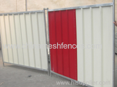 Free Standing Hoarding Type Fence Solid Hoarding Panel