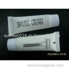 Hotel disposable shaving razor&shaving cream