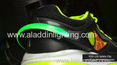 LED salfety sports shoe cuff light