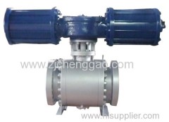 API6D metal sealing stainless steel CF8M ball valve