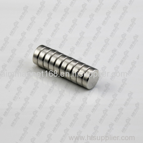 Strong d8 x 2.5mm disc neodymium magnet