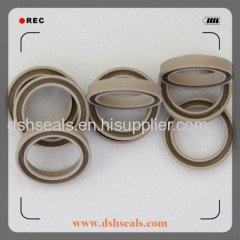 PTFE spring energized seals, PTFE with PHB material