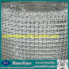 Galvanized Griddle Crimped Mesh/ Mining Stainless Steel Crimped Wire Mesh