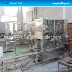 Automatic Mineral Water Filling Machine , 3 - 5 Gallon Barrel Water Rinsing Capping Machine