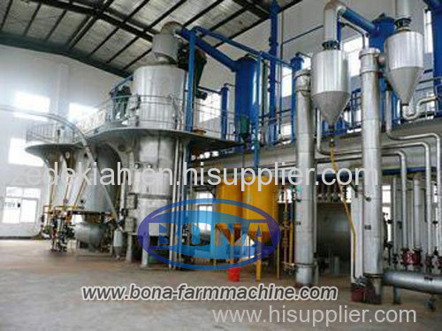 The special parts of edible oil refining