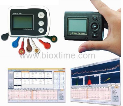 With Patient Cables Portable 3/12 Channels ECG Holter