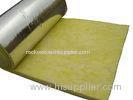 Yellow Glass Wool Thermal Insulation Blanket With Aluminum Foil Face