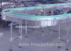 Motor Drived Bottle Conveyor System For Beverage Filling Line , Engineering Plastic Belt