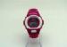 Unisex LCD stopwatch blue EL light Casual Digital Wrist Watch 3ATM Waterproof