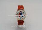 Thin Plastic Kids Analog Watch sandwich strap Japan Quartz movement