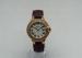 Rose gold Diamond Analog Quartz Watch round large face watches