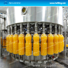PET Bottle Orange Juice Filling Machine , Beverage Automatic Bottling Line