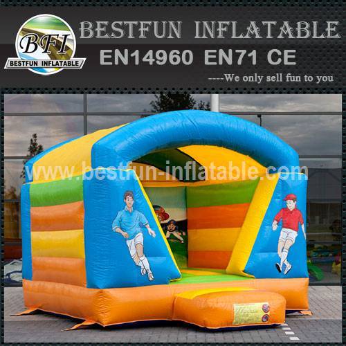 Mini football bouncer with roof