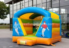Mini football bouncer with roof