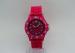 Silicone strap ICE Time Plastic Watches , 30 M Waterproof Analog Quartz Watch