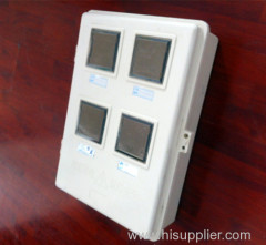 Double phase FRP electric meter box