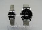 Lovers style Alloy Couples Watches Set steel ribbon strap 22MM / 36MM