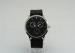 Black Mens Silicone Watches Quartz Watch fake 3-eyes 1ATM Waterproof