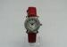 Waterproof Ladies leather strap watches full of shining stones