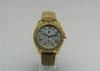 CE SR626SW 23K gold Ladies Wrist Watches Zinc alloy with fake 3-eyes dial