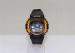 Plastic strap stopwatch EL light mens wrist watch for Sport with two convex mirrors