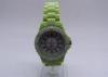 Green Round shape Promotion ICE Time Watches Analog Quartz Movement