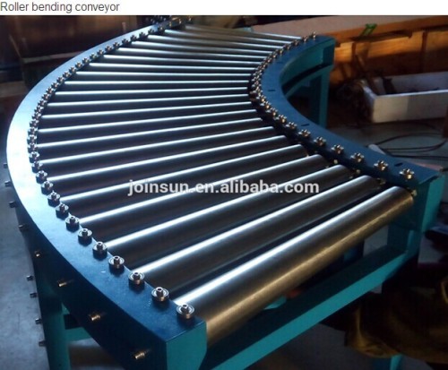 Gravity roller bending conveyor CE&ISO approved
