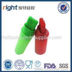 OEM Kitchen Tools Colorful Silicone Bottle Brush For Barbecue