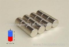 Strong n42 neodymium cylinder magnet